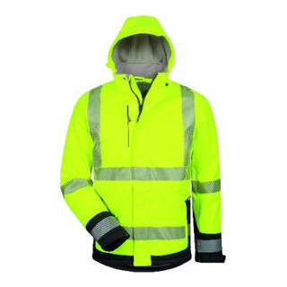 Elysee Warnschutz-Softshelljacke Melvin Gr.M gelb/schwarz 100% Polyester