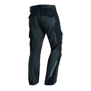FHB Arbeitshose FLORIAN Gr. 48 anthrazit/schwarz 50% CO/50% PES