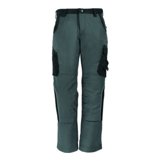 FHB BRUNO Arbeitshose Twill grau-schwarz Gr. 50