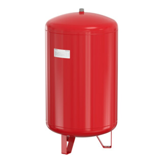 Flamco Druckausdehnungsgefäß Contra-Flex 300 l, 6 bar, R 1, Vordruck 2,5 bar, rot