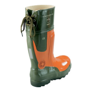 Forstsicherheitsstiefel Ulme Gr.40 oliv/orange Naturkautschuk