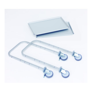 Gmöhling Servierwagen E 9002 L 1060 x B 740 x H 975 mm Aluminium-Edelstahl