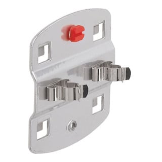 Kappes Doppelte Werkzeugklemme RasterPlan D 10 mm alufarben