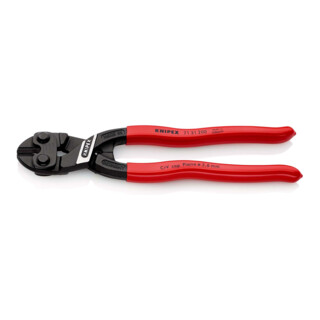 KNIPEX 71 31 200 CoBolt® Kompakt-Bolzenschneider mit Kunststoff überzogen schwarz atramentiert 200 mm