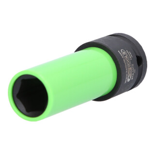 KS Tools 1/2' Alu-Felgen Kraft-Stecknuss robust, lang, 15mm