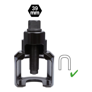 KS Tools Kugelgelenk Abzieher VIBRO-IMPACT mit Fenster
