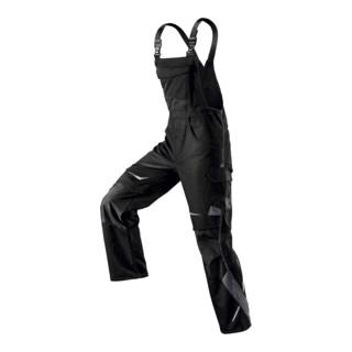 Kübler Pulsschlag Latzhose 3324 schwarz/anthrazit Größe 48
