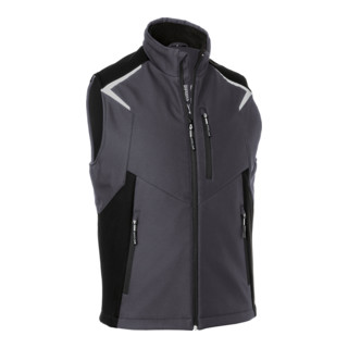 Kübler Softshell Weste BODYFORCE anthrazit/schwarz Form 7125 Größe XL