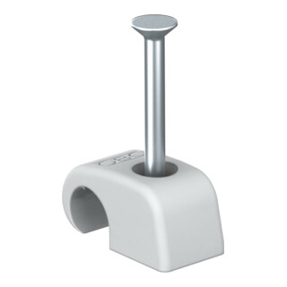 OBO Bettermann Vertr Haft-Clip m.Nagel 10-14mm L40 PP lgr 2027 40