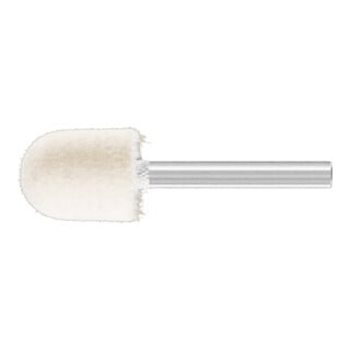 PFERD TOOLS mittelharte Filzpolierstifte Walzenrundform Ø 20x25 mm Schaft-Ø 6 mm