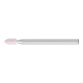 PFERD TOOLS STEEL EDGE Schleifstift Spitzbogen Ø 3x6 mm Schaft-Ø 3 mm A100 für Stahl- und Stahlguss