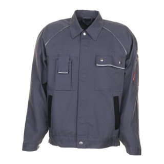 Planam Bundjacke Canvas 320 grau/schwarz 54