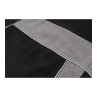 Planam Fleecejacke Plaline schiefer/schwarz