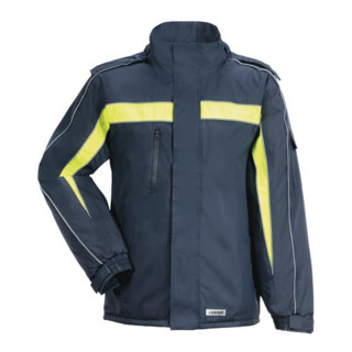 Planam Jacke Outdoor Cosmic marine/gelb XXXL