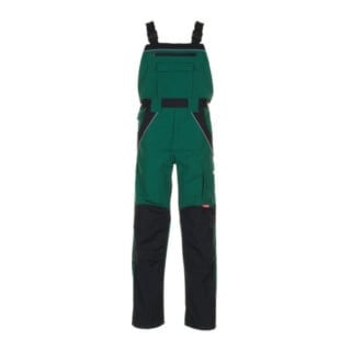 Planam Latzhose grün/schwarz 28