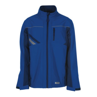 Planam Softshelljacke Highline kornblau/marine L