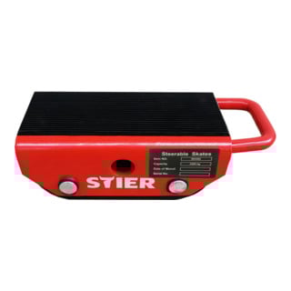 STIER Fahrwerk Tragkraft mit Nylon-Rollen