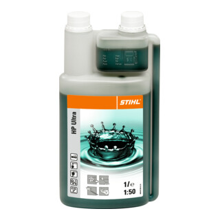 STIHL Zweitaktmotorenöl HP Ultra, 1 l (für 50 l Kraftstoff)
