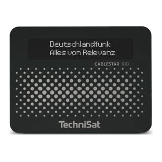 TechniSat Digital-Radio-Empfangsteil CABLESTAR100 sw