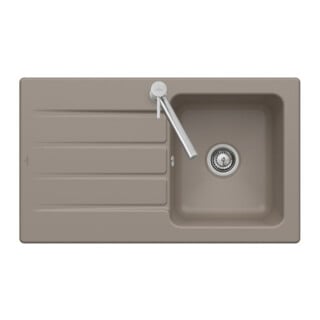 V&B Spüle Architectura 50 Spülbecken, stone white CeramicPlus