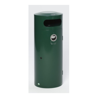 VAR Abfallsammler/Ascher KS 70 moosgrün 70 l