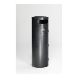 VAR Abfallsammler/Ascher KS 90 antiksilber 90 l