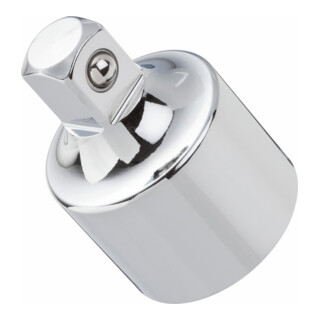 VIGOR Außenvierkant Antrieb 12,5 = 1/2 Zoll Innenvierkant Antrieb 20 = 3/4 Zoll Adapter V2111 Vierkant hohl 20 mm (3/4 Zoll) Vierkant massiv 12,5 mm (1/2 Zoll) Gesamtlänge: 50 mm