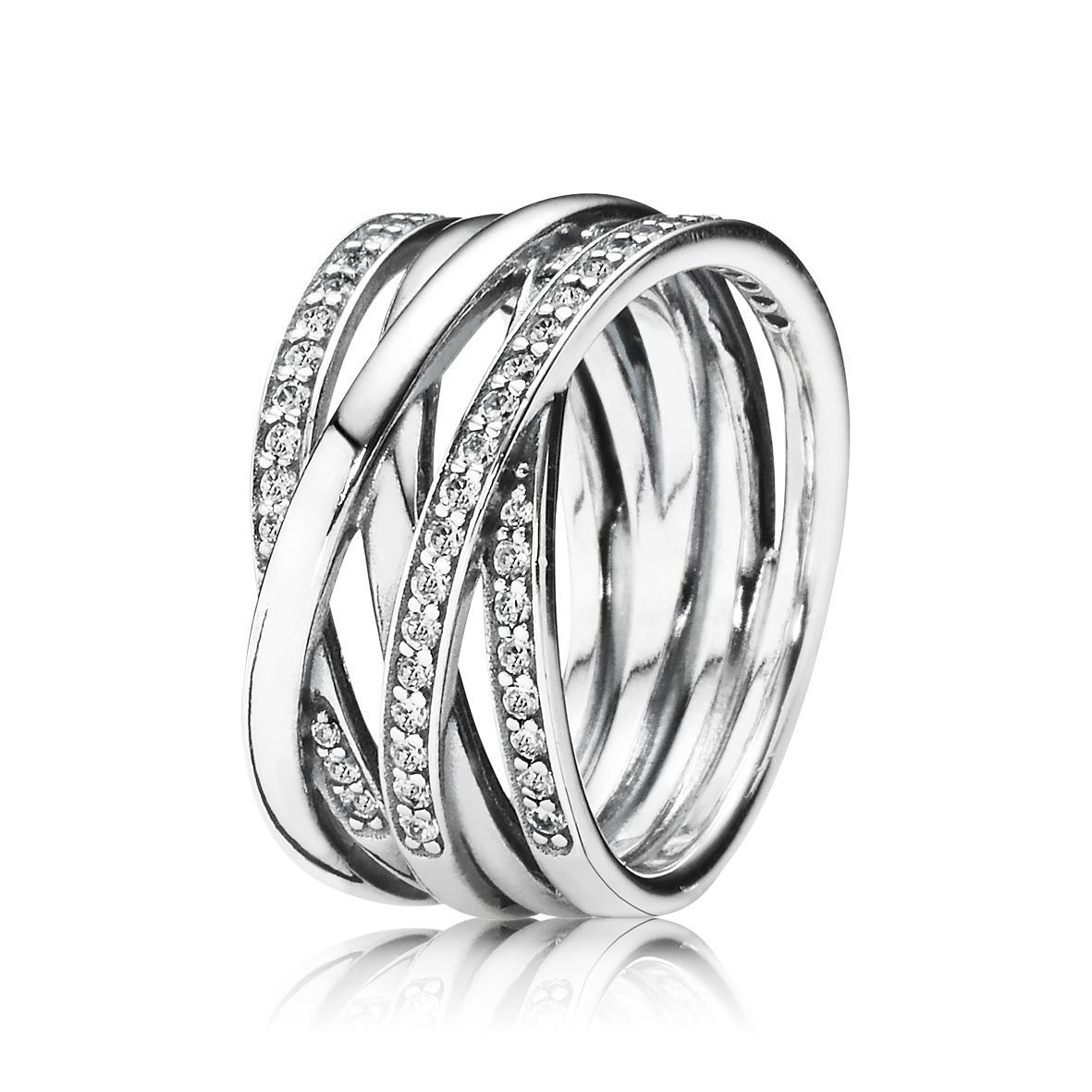 Pandora Ring - Sterlingsilber, Cubic Zirkonia - Ring - 190919CZ