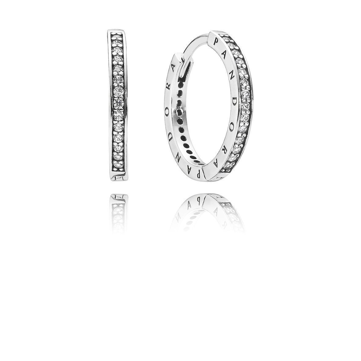 Pandora Ohrringe - Sterlingsilber, Cubic Zirkonia - Ohrringe - 290558CZ