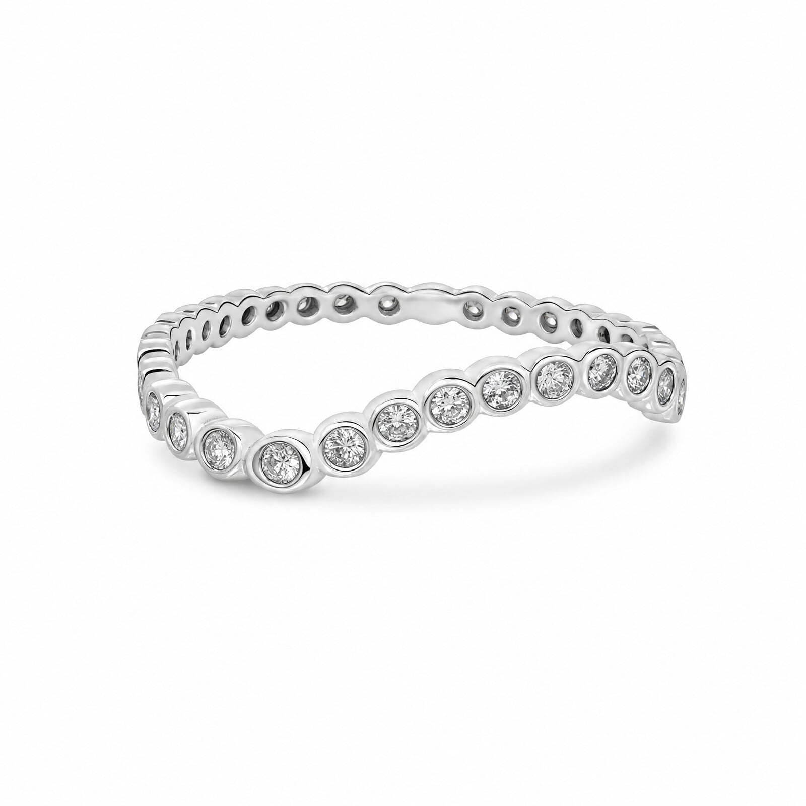 ELLA Juwelen Ring - ELLA Juwelen Ring 585 Weißgold Zirkonia - RG185
