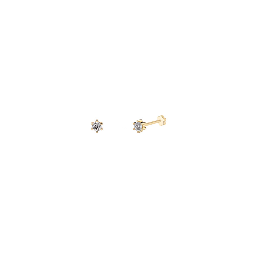 Diara Studios Ohrstecker - Einzel Piercing - DS3204G