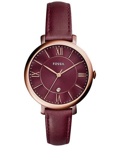 Fossil Uhren - Burgunder - ES4099