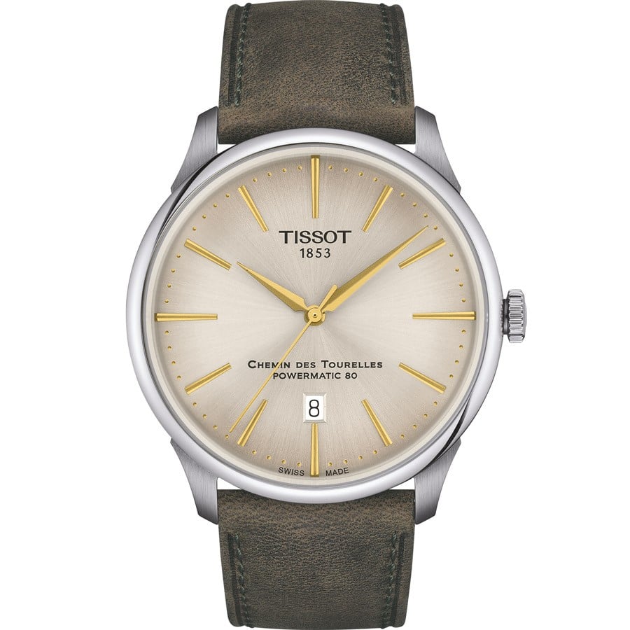 Tissot Uhren - CHEMIN DES TOURELLES POWERMATIC 80 - T1394071626100