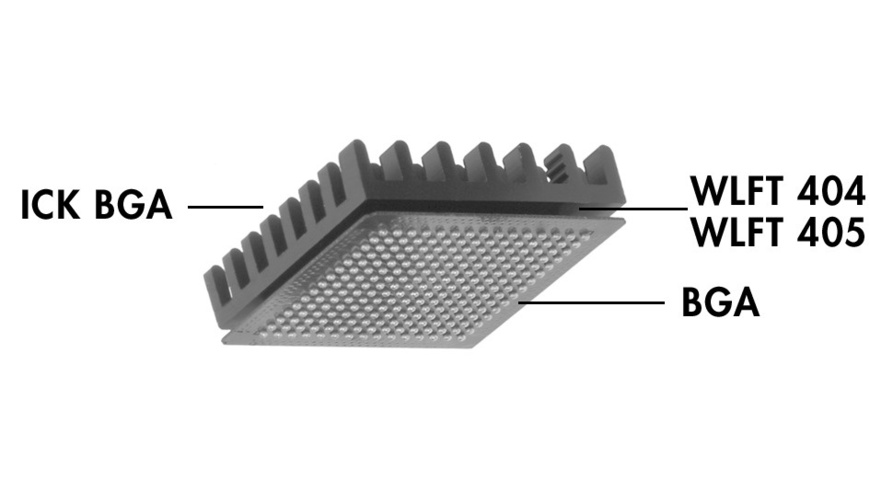 Fischer Elektronik Kühlkörper ICK BGA 14 x 14 für Ball Grid Array