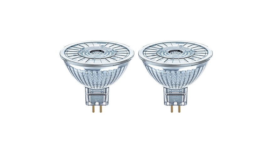 OSRAM LED MULTIPACK 2er-Pack 3,8-W-GU5.3-LED-Lampen, warmweiß, 12 V