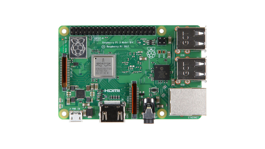 Raspberry Pi 3B+ Starter-Set, 32 GB Speicherkarte