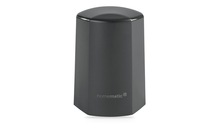 Homematic IP Smart Home Temperatur- und Luftfeuchtigkeitssensor – außen, anthrazit, HmIP-STHO-A