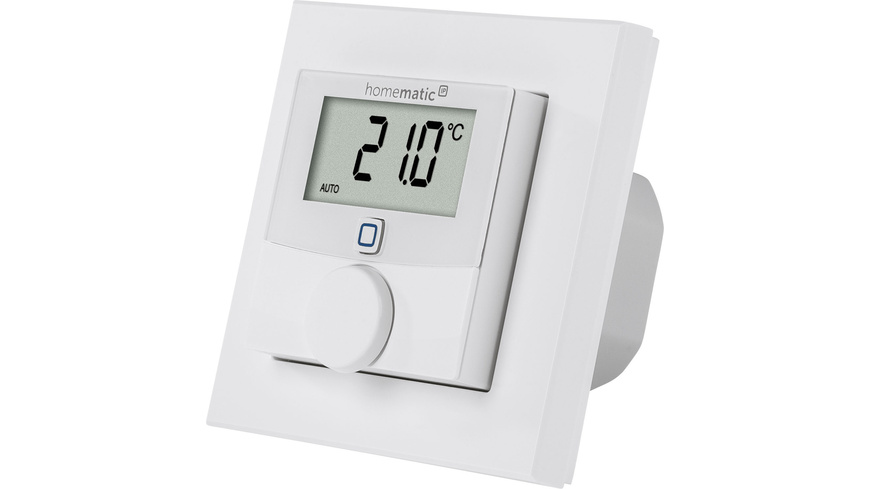 Homematic IP Smart Home Wandthermostat mit Schaltausgang – für Markenschalter, HmIP-BWTH