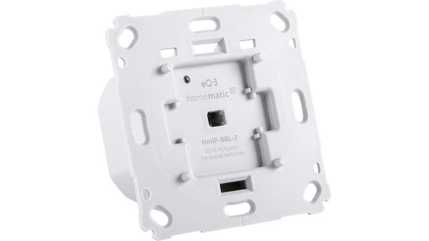 Homematic IP Smart Home Jalousieaktor für Markenschalter, HmIP-BBL-2