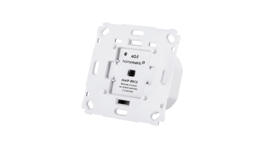 ELV Bausatz Homematic IP Wandtaster für Markenschalter 2fach HmIP-BRC2