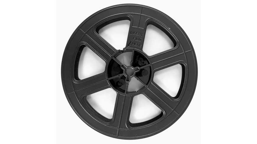 reflecta Ersatzspule für Super-8-Filme, geeignet für Super 8, Normal 8, Super 8+