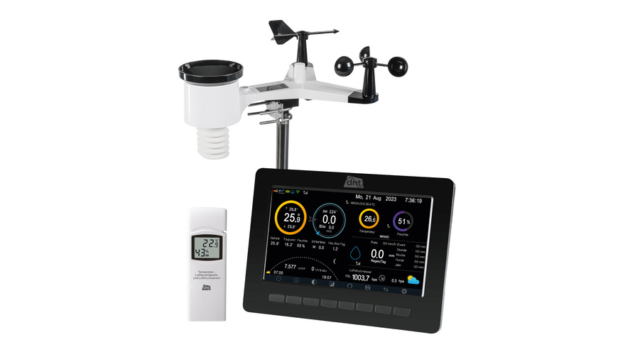 dnt WiFi-Wetterstation WeatherScreen PRO V2