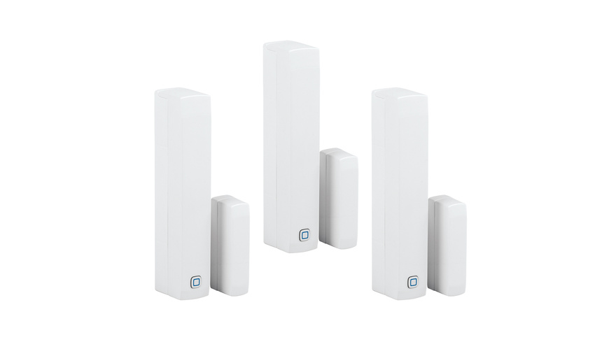Homematic IP Smart Home 3er-Set Fenster- und Türkontakt mit Magnet HmIP-SWDM-2