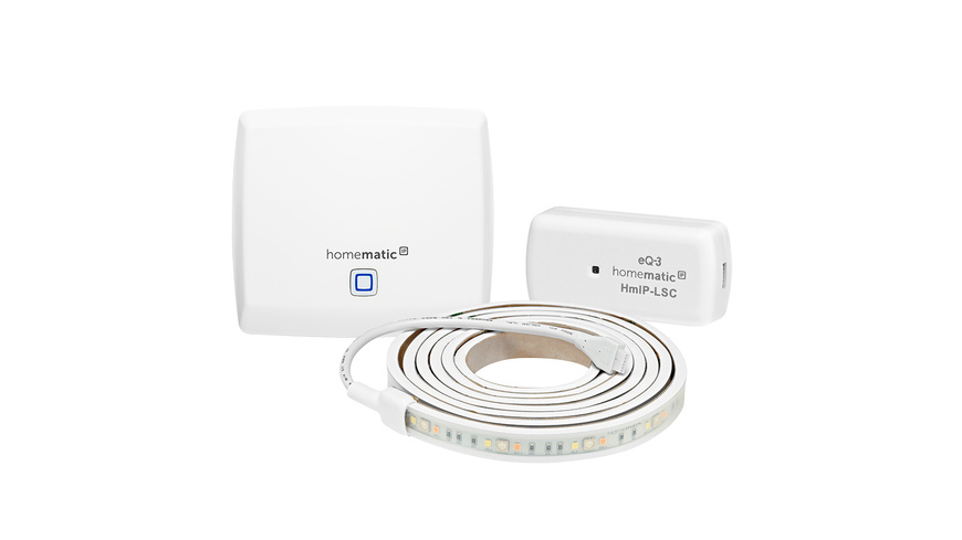 Homematic IP Smart Home Set Lightstrip und Access Point, HmIP-HAP + HmIP-LSS