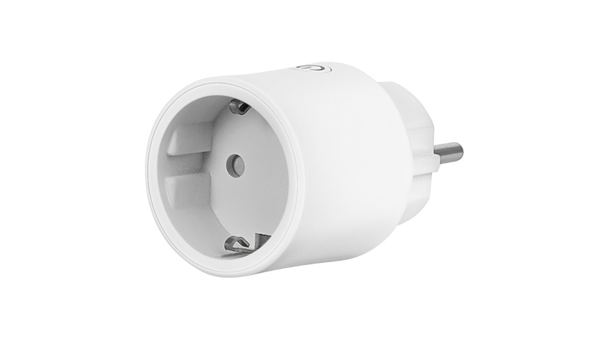 OSRAM SMART+ Smart Home Steckdose, WLAN, Matter, Verbrauchsmessung, EU, weiß