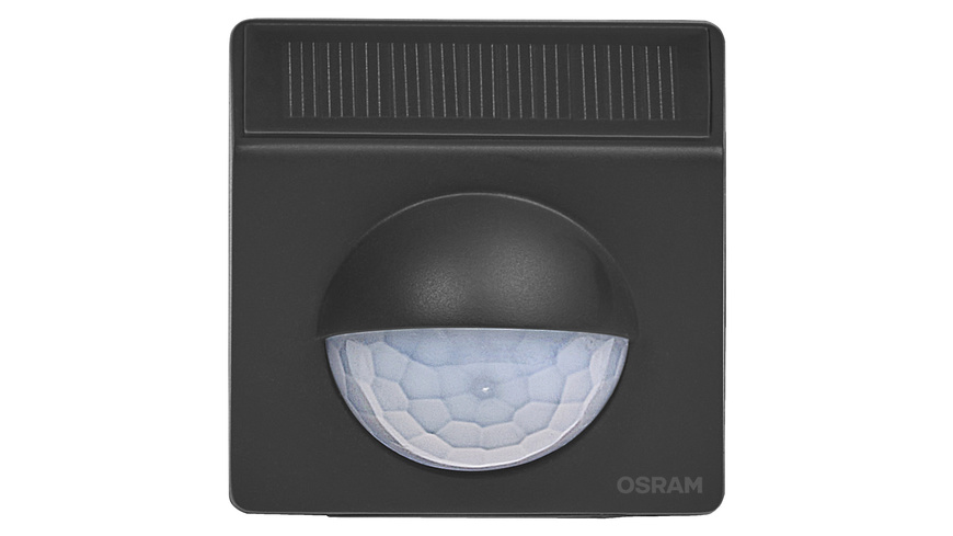 Osram SMART+ Smart Home Bewegungsmelder mit Solarmodul, WLAN, anthrazit