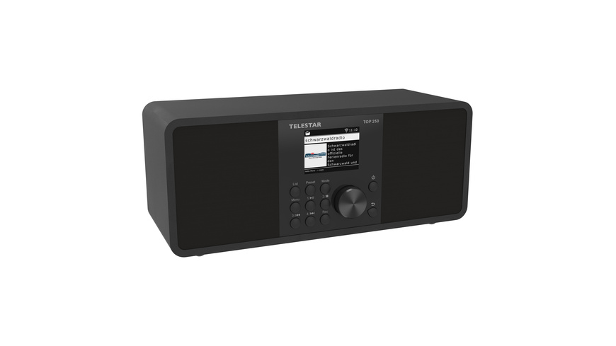 TELESTAR DAB+ Radio TOP 250 , Bluetooth, WLAN, USB, Internet, schwarz