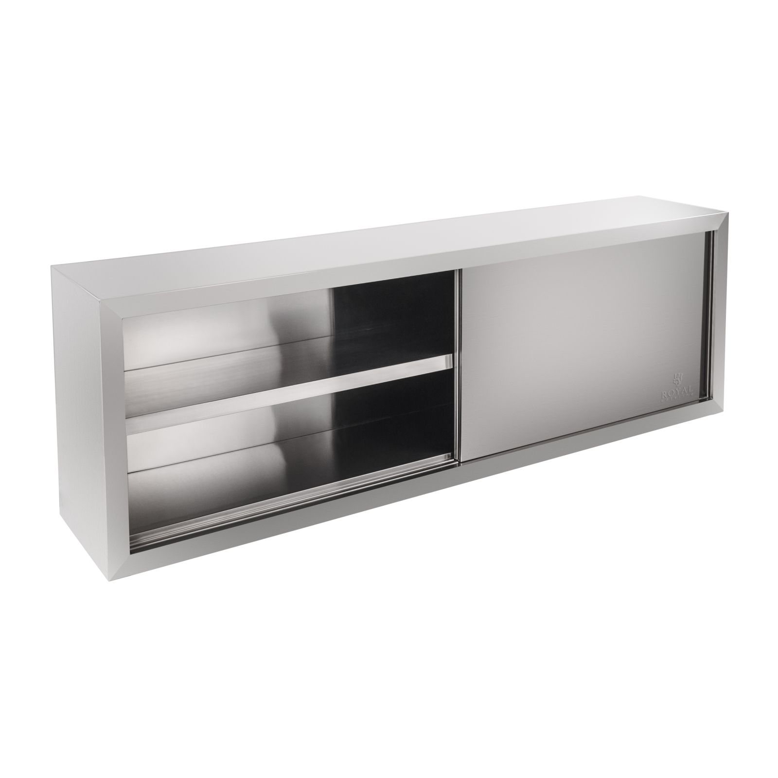 Royal Catering Edelstahl Hängeschrank - 160 cm