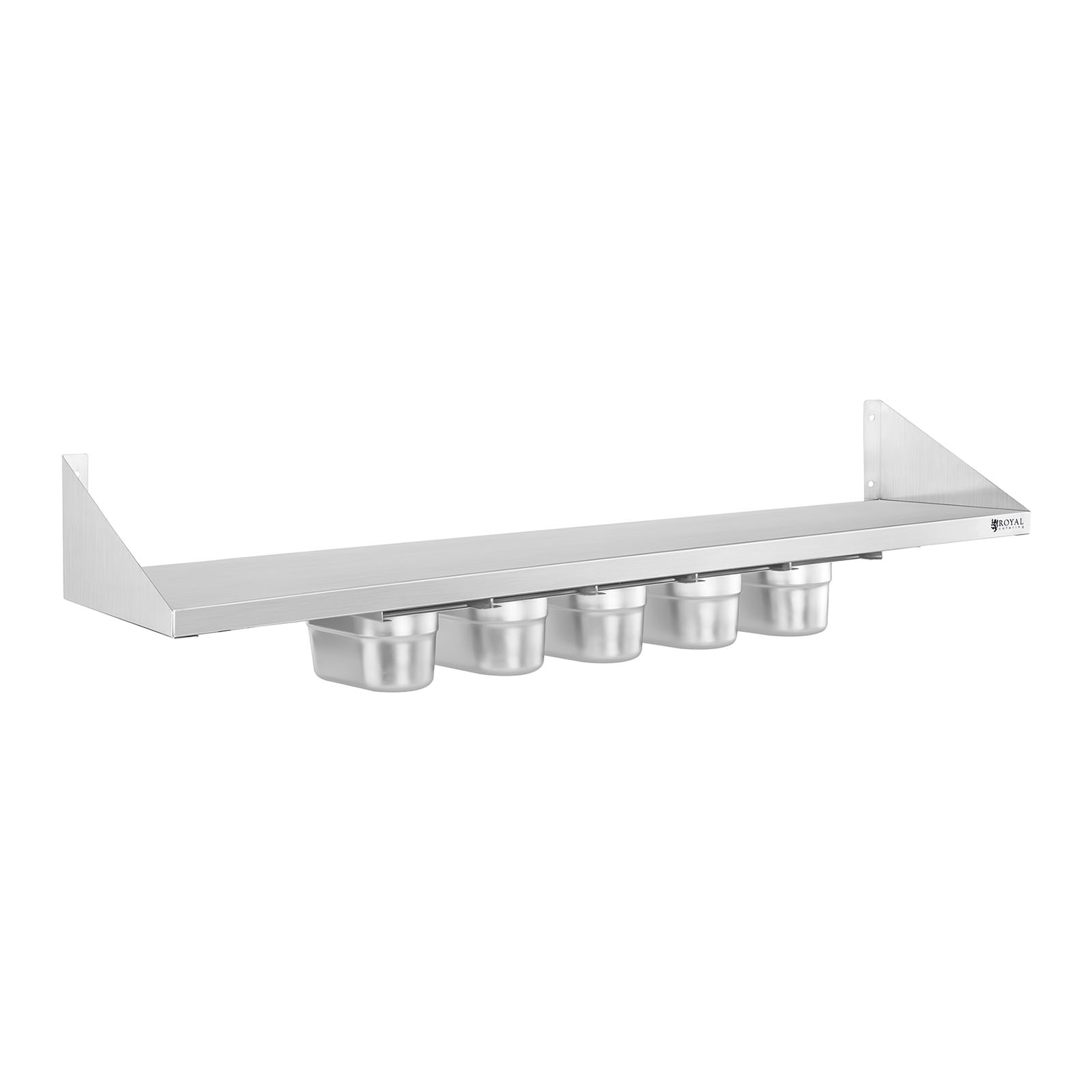 Royal Catering Gewürzbord - 5 x 1/9 GN - 90 cm