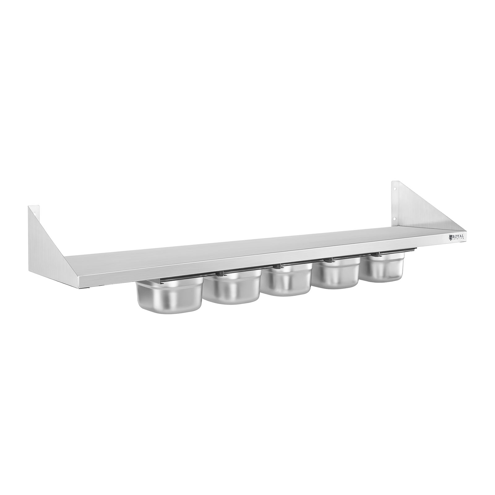 Royal Catering Gewürzbord - 5 x 1/6 GN - 120 cm